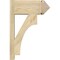 Ekena Millwork Westlake Rough Sawn Arts and Crafts Outlooker, Douglas Fir, 8"W x 18"D x 26"H OUT08X18X26WTL03RDF - alternate 4